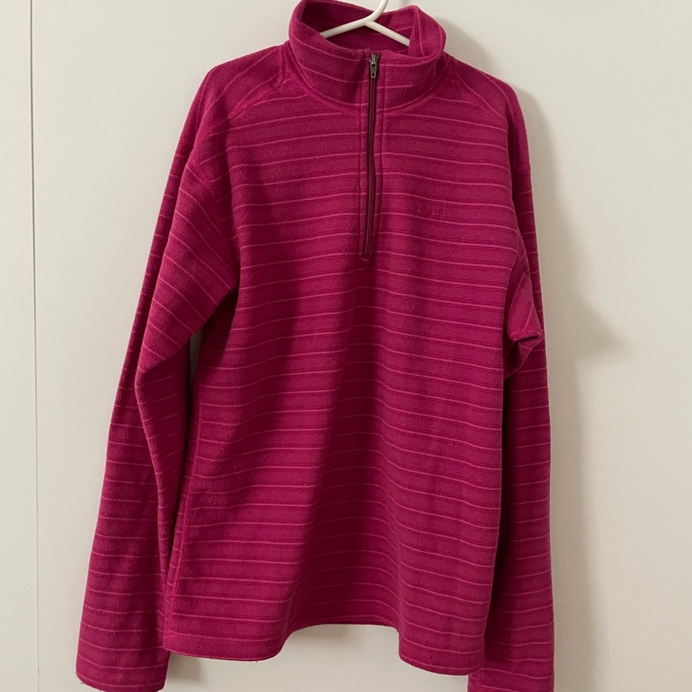 Girls Patagonia 1/4 Zip Fleece, Large - Picture 1 of 7